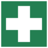 Signal ISO 7010 E003: Premiers secours
