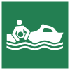 Signal ISO 7010 E037: Canot de secours