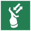 Signal ISO 7010 E047: Transpondeur de recherche et de sauvetage