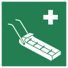 Signal ISO 7010 E071: Traîneau de secours