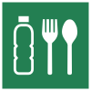 Signal ISO 7010 E074: Ration de survie