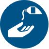 Signal ISO 7010 M022: Utiliser une crème de protection