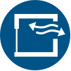 Signal ISO 7010 M057: Assurer une ventilation continue
