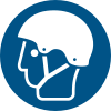 Signal ISO 7010 M066: Porter un casque de sport
