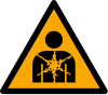 Signal ISO 7010 W071: Danger : substances ou mélanges dangereux pour la santé